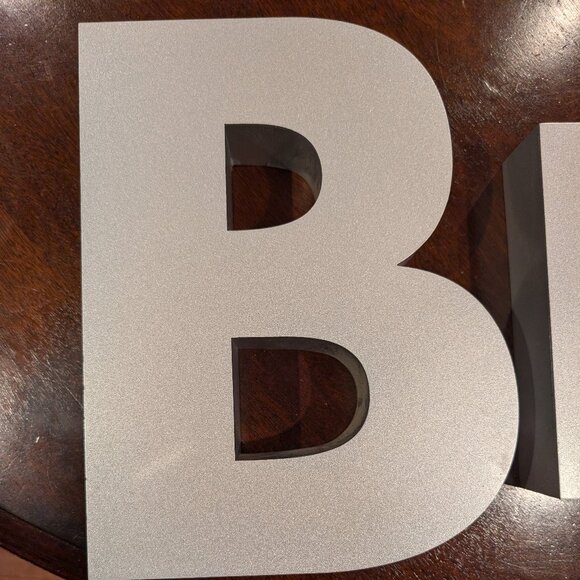 🍸 Industrial Metal Sign Letters – “Bar” – 12" Tall – Set or Singles Add a bold - Picture 2 of 9